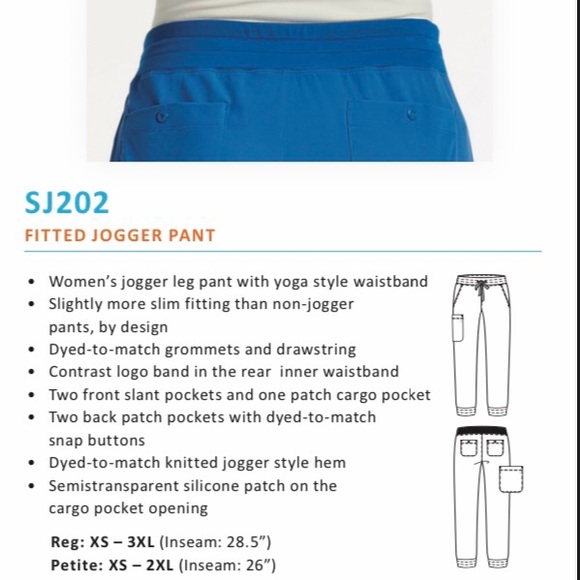 ScrubJoy scrub shirt and jogger pants set - Picture 8 of 9